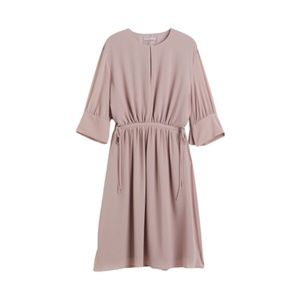 white christmas dresses Adoria Sequin Cut Out Maxi Dress / Pale Pink | Meshki main image 1